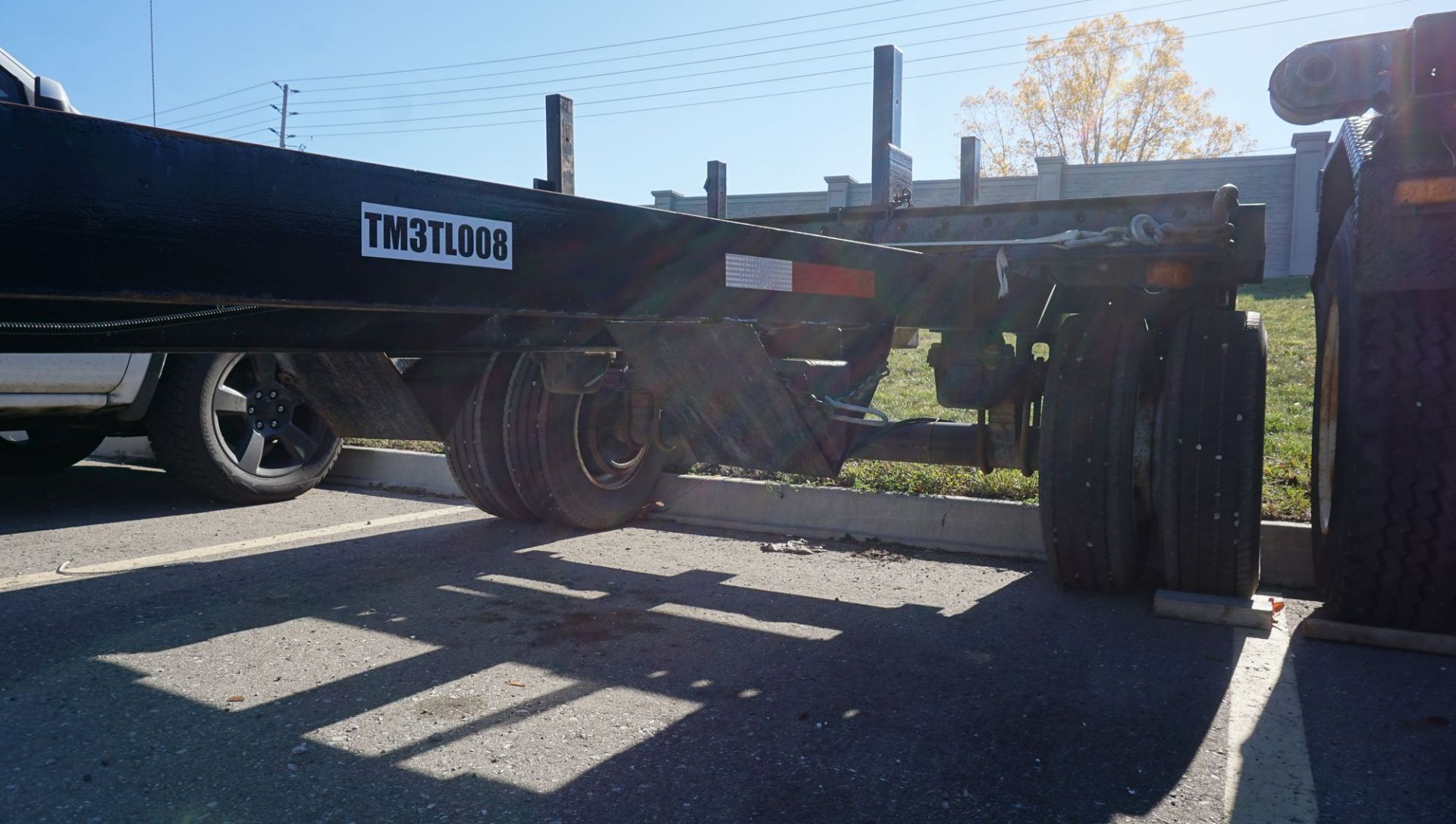 TJ WELDING #60 SINGLE AXLE UTILITY POLE TRAILER 11,000LBS CAP (5,000KGS) VIN 6070984 (1976) - Image 5 of 8