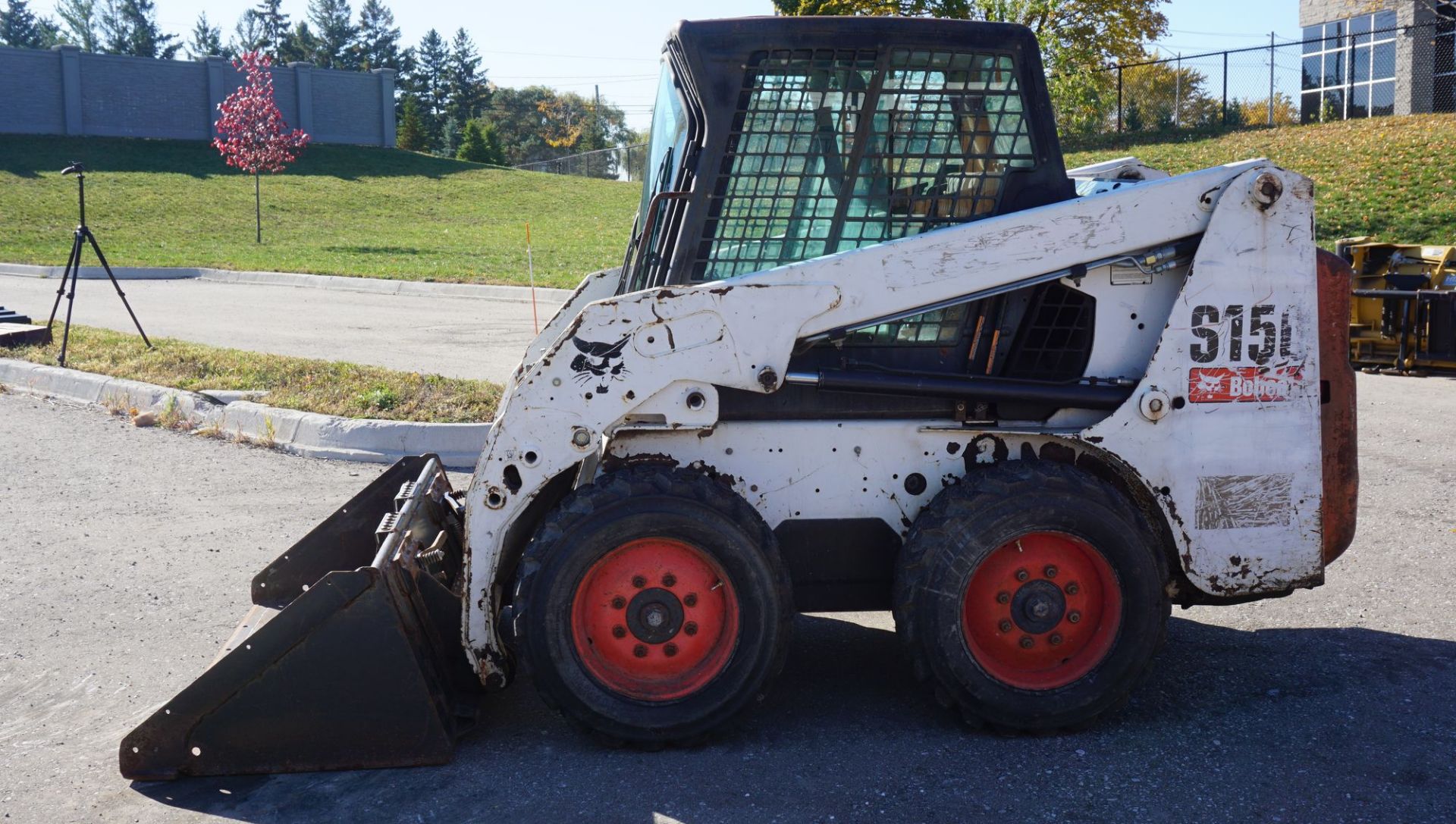 2008 BOBCAT MODEL S150 SKID STEER LOADER W/ ENCLOSED CAB, S/N A3K120499 (2,858 HOURS) C/W 62" BUCKET - Image 2 of 13