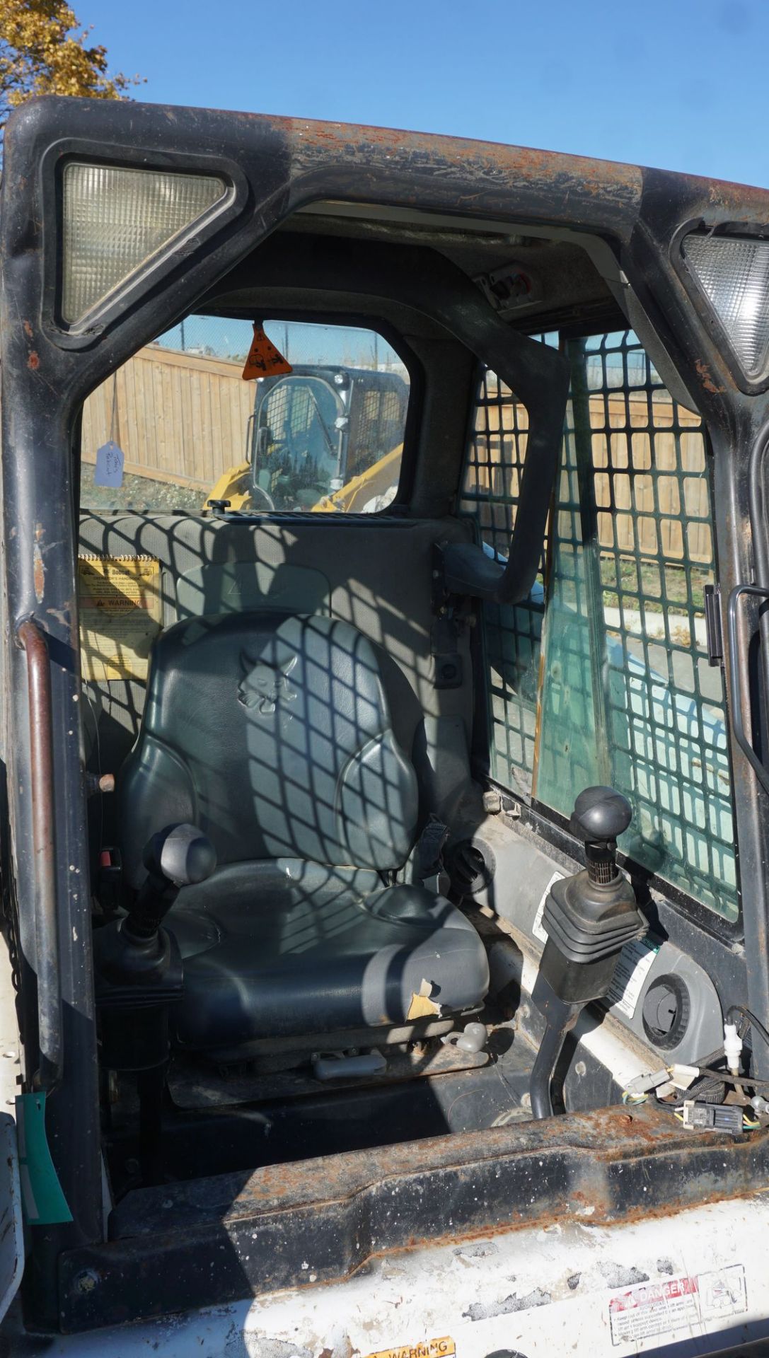 2008 BOBCAT MODEL S150 SKID STEER LOADER W/ ENCLOSED CAB, S/N A3K120499 (2,858 HOURS) C/W 62" BUCKET - Image 8 of 13