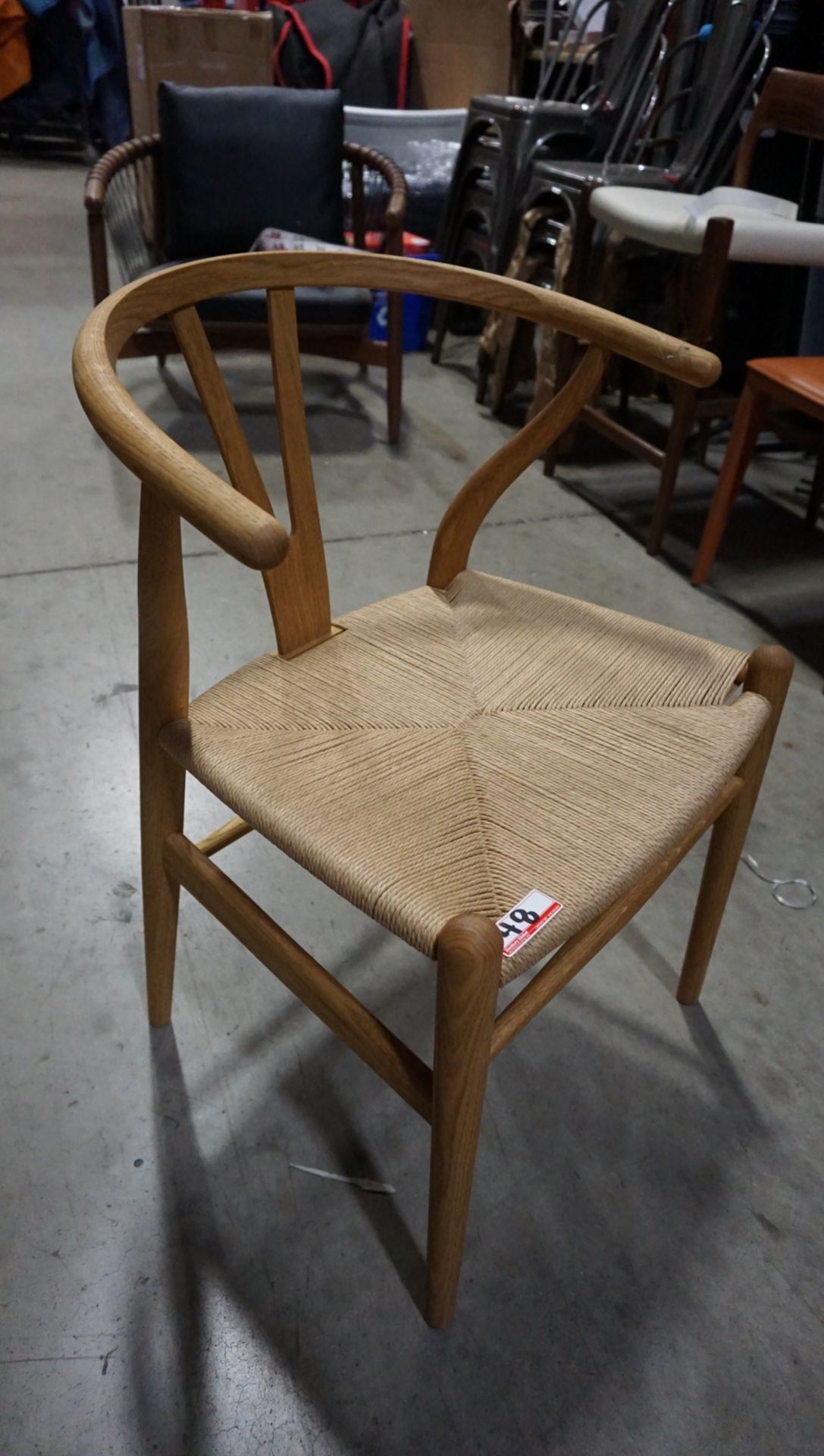 CARL HANSEN & SON WISHBONE CHAIR (MADE IN DENMARK) (MSRP $975)