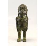 Figürliche Bronze, nach präkolumbianischem Vorbild