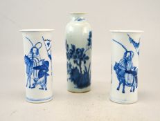 Drei Vasen, China Kangxi-Nian Marke, 19. Jhd.