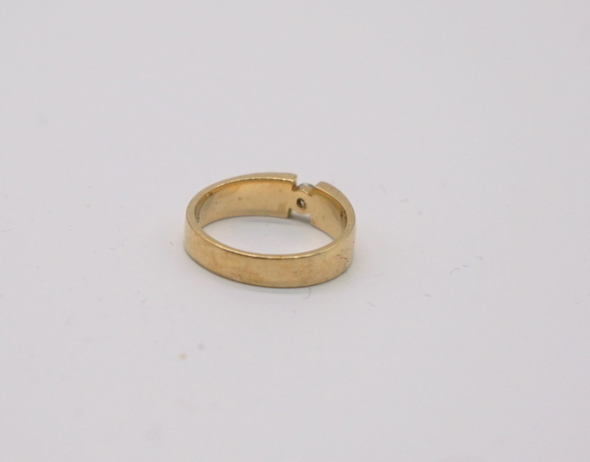 Kleiner Brillant-Ring, 585 GG - Image 2 of 2