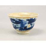 Koppchen unterglasurblau, Yuan Stil, 19. Jhd.