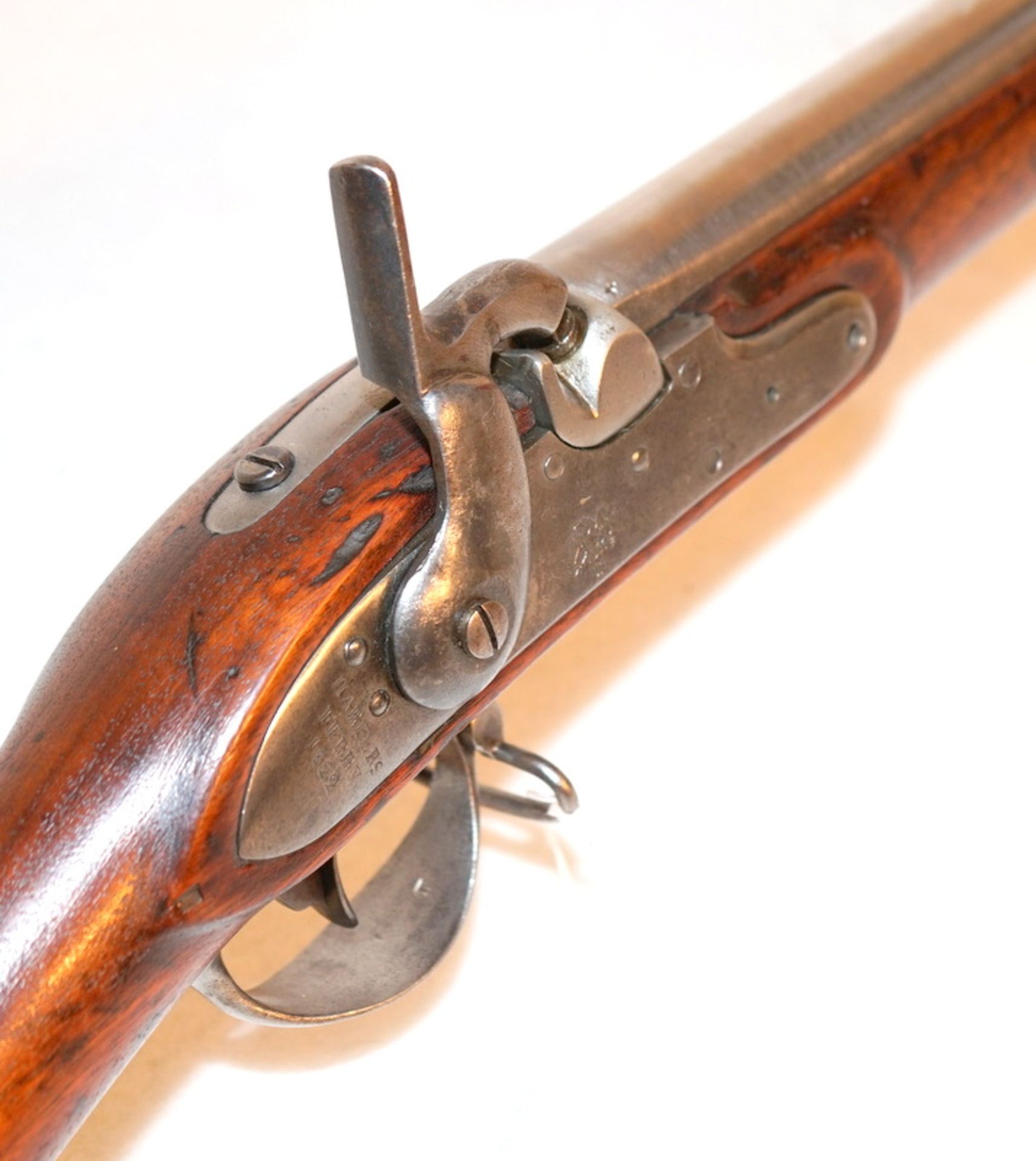 US Model 1822 Harpers Ferry Conversion Musket, American Civil War - Image 2 of 11