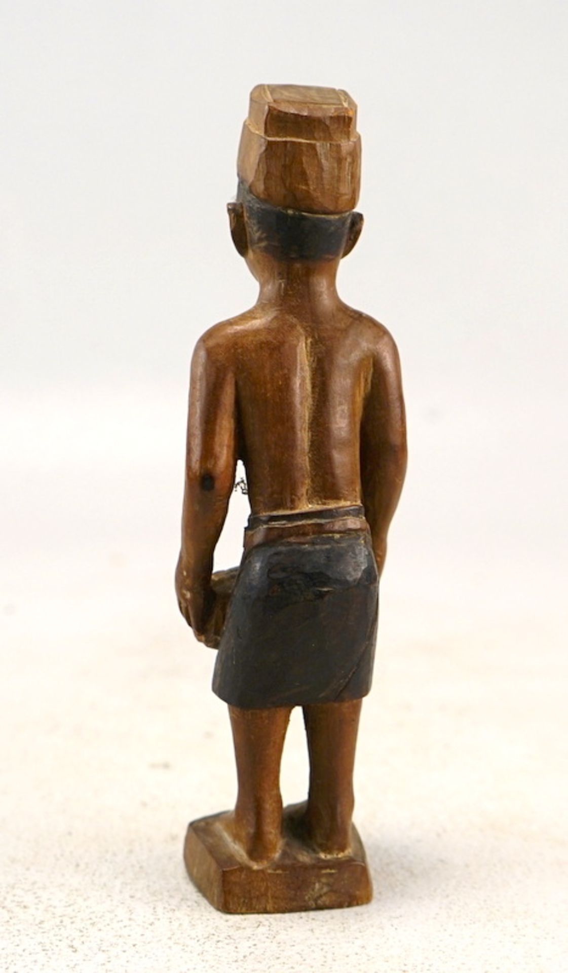 Ahnenfigur und Trommlerfigur, Holz, Afrika - Bild 3 aus 5