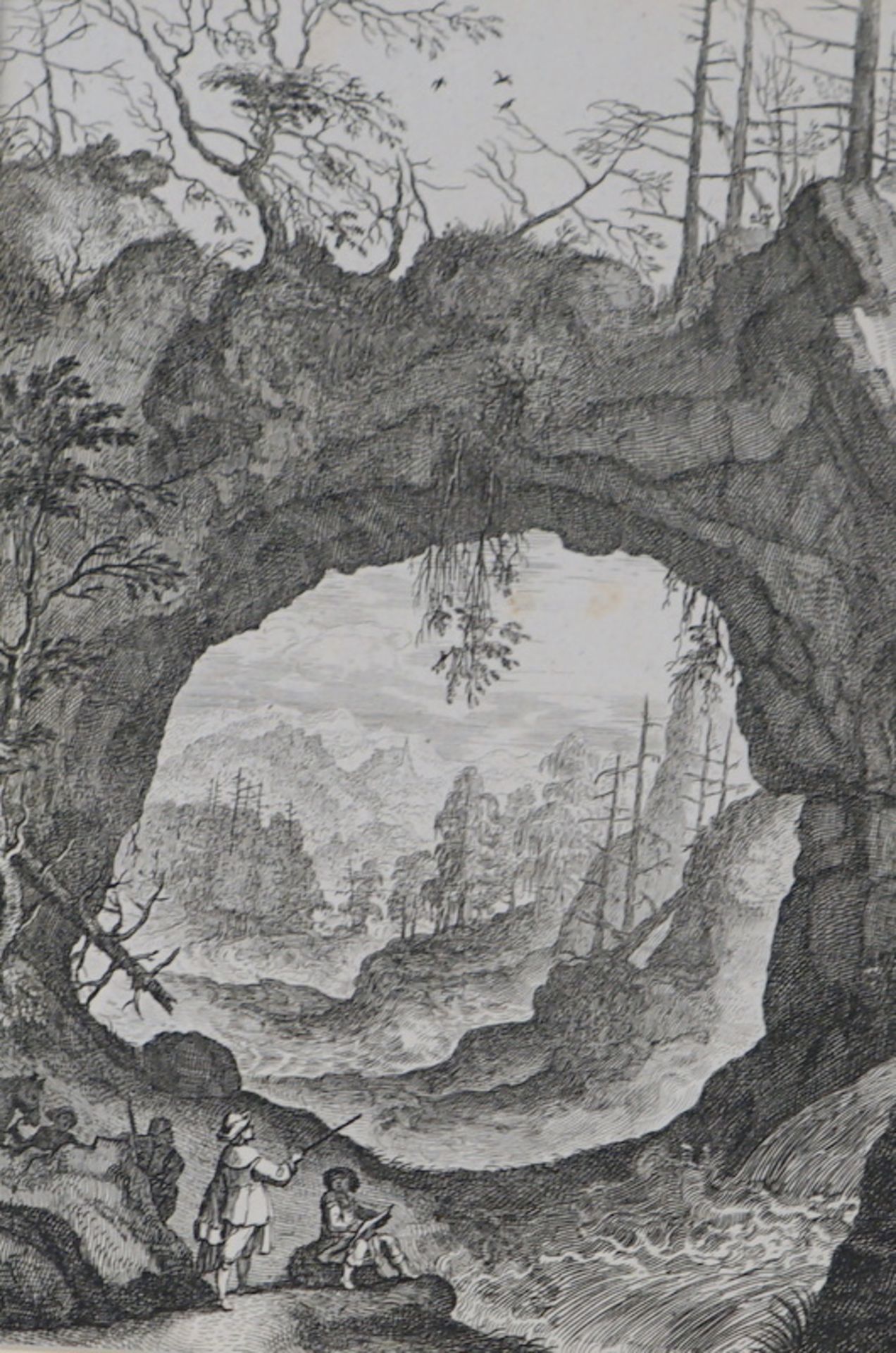 Major, Isaac (nach): Vier Blatt aus dem Zyklusphantastischer Landschaften - Image 3 of 4