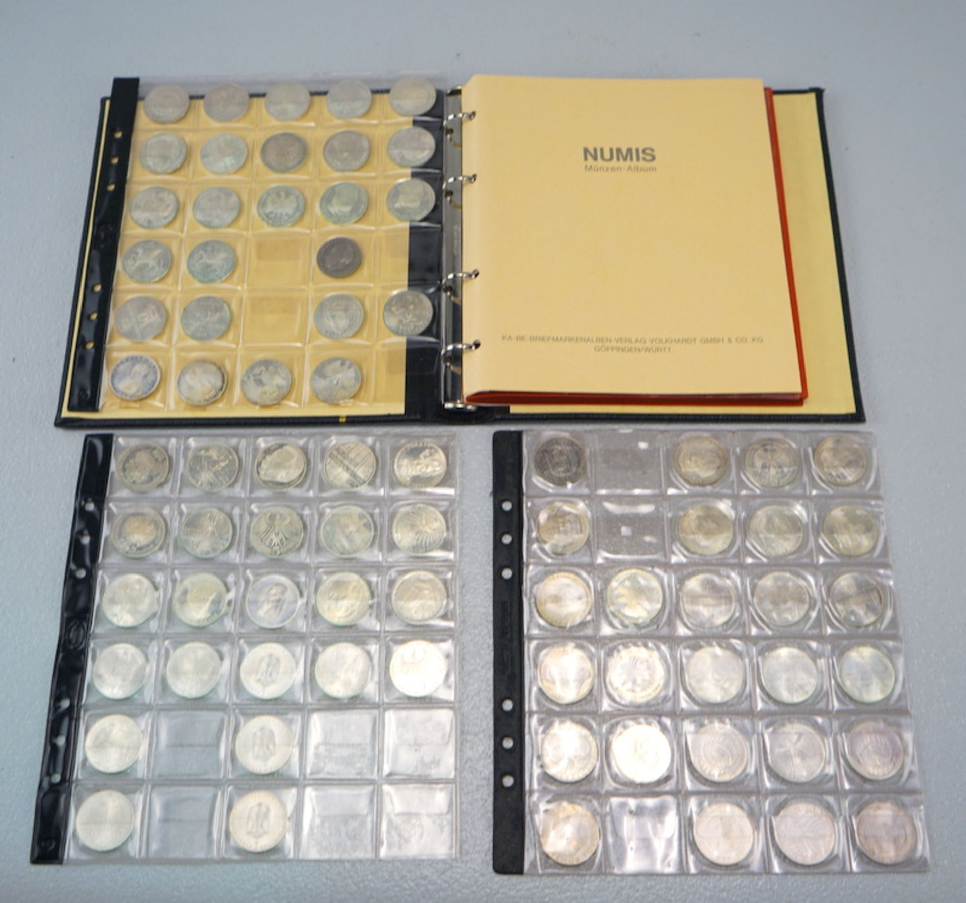 Sammlung 5 Mark-Stücke, 1967-1984, 142 Stück