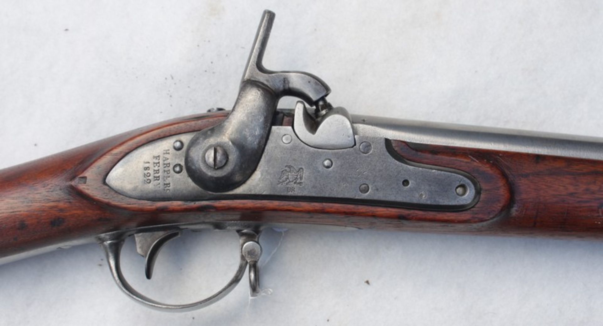 US Model 1822 Harpers Ferry Conversion Musket, American Civil War - Image 6 of 11