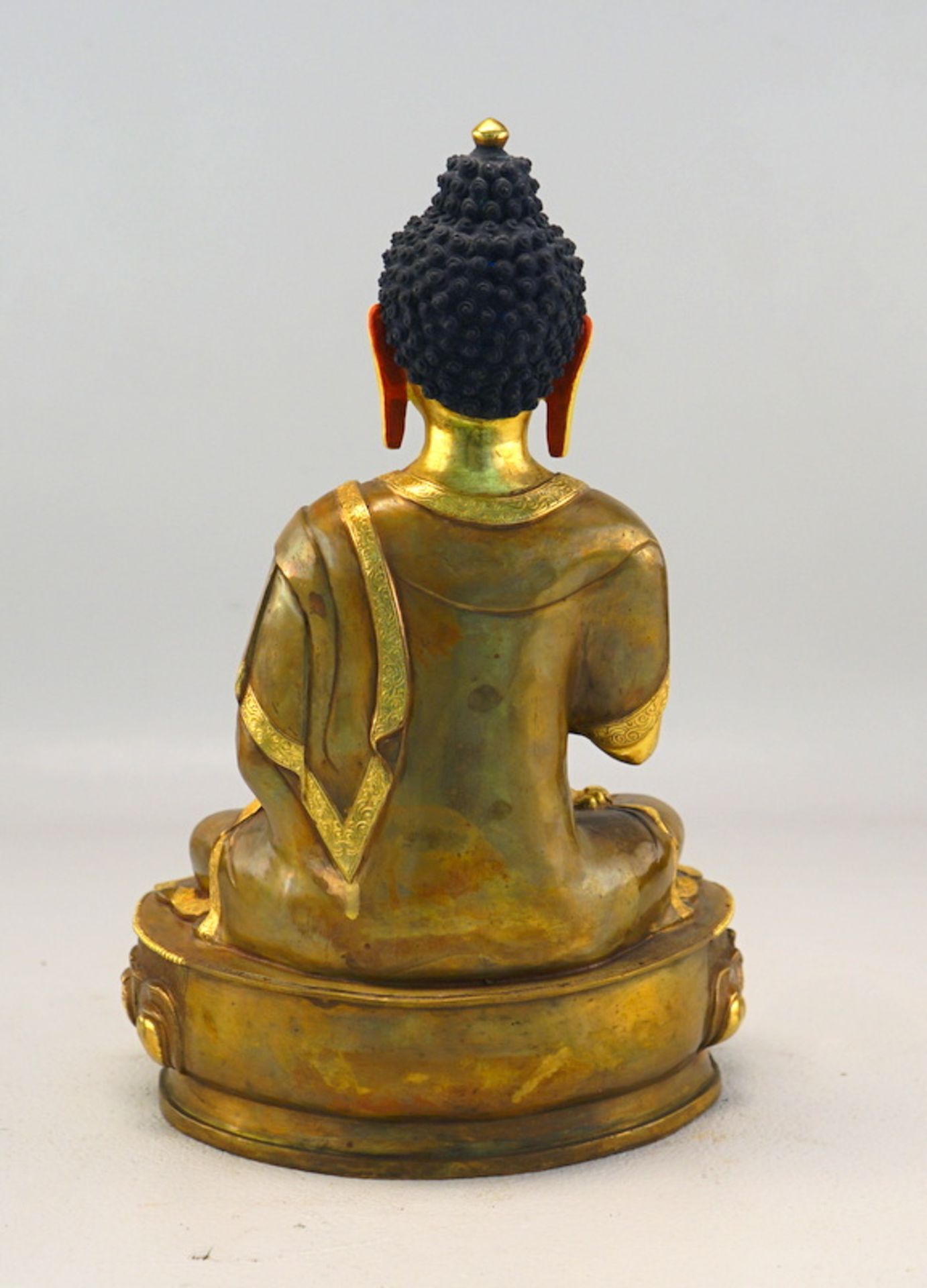 Großer Buddha Sakyamuni, in Meditation mit Wilkommensgestus - Bild 3 aus 4