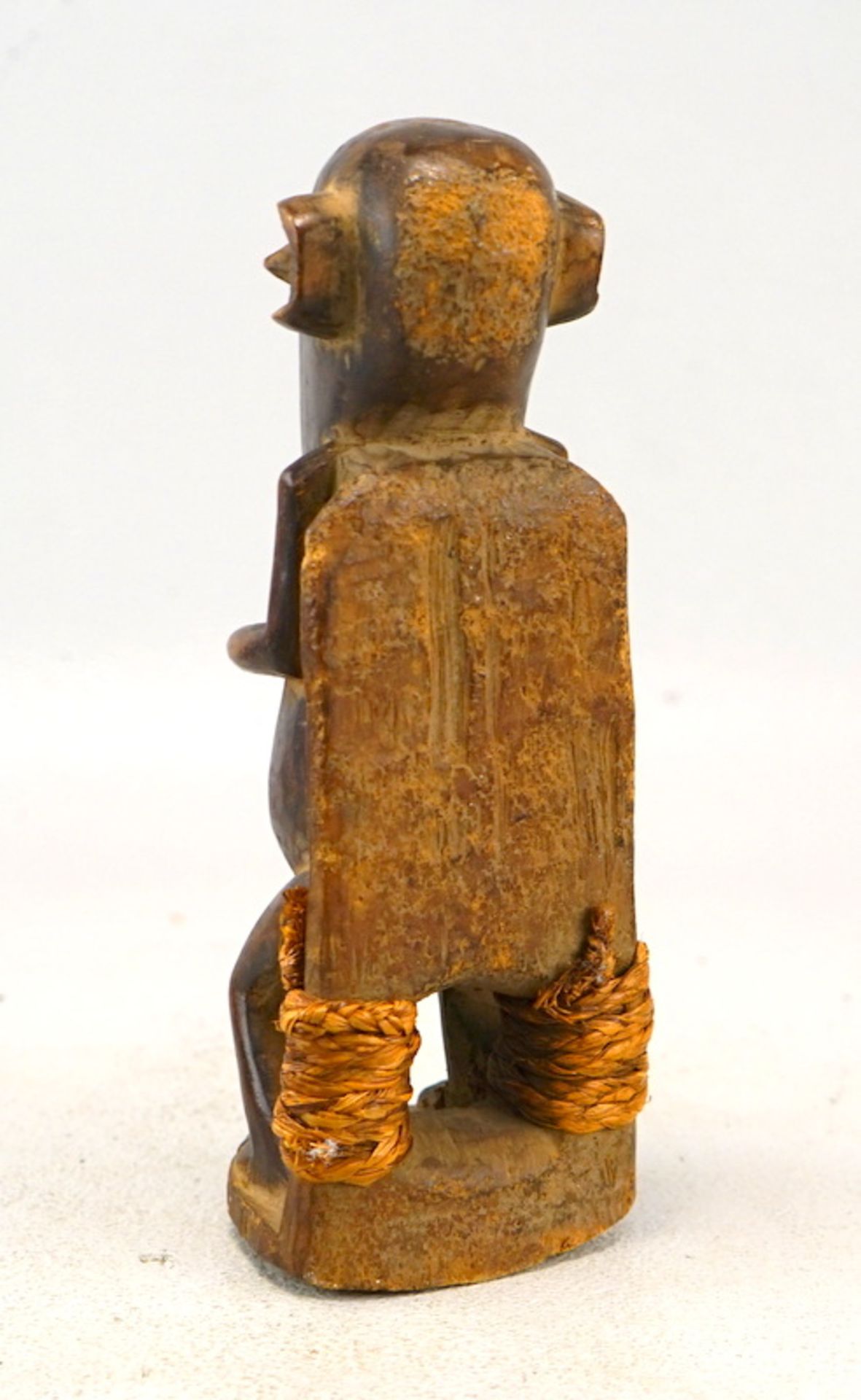 Ahnenfigur und Trommlerfigur, Holz, Afrika - Bild 5 aus 5