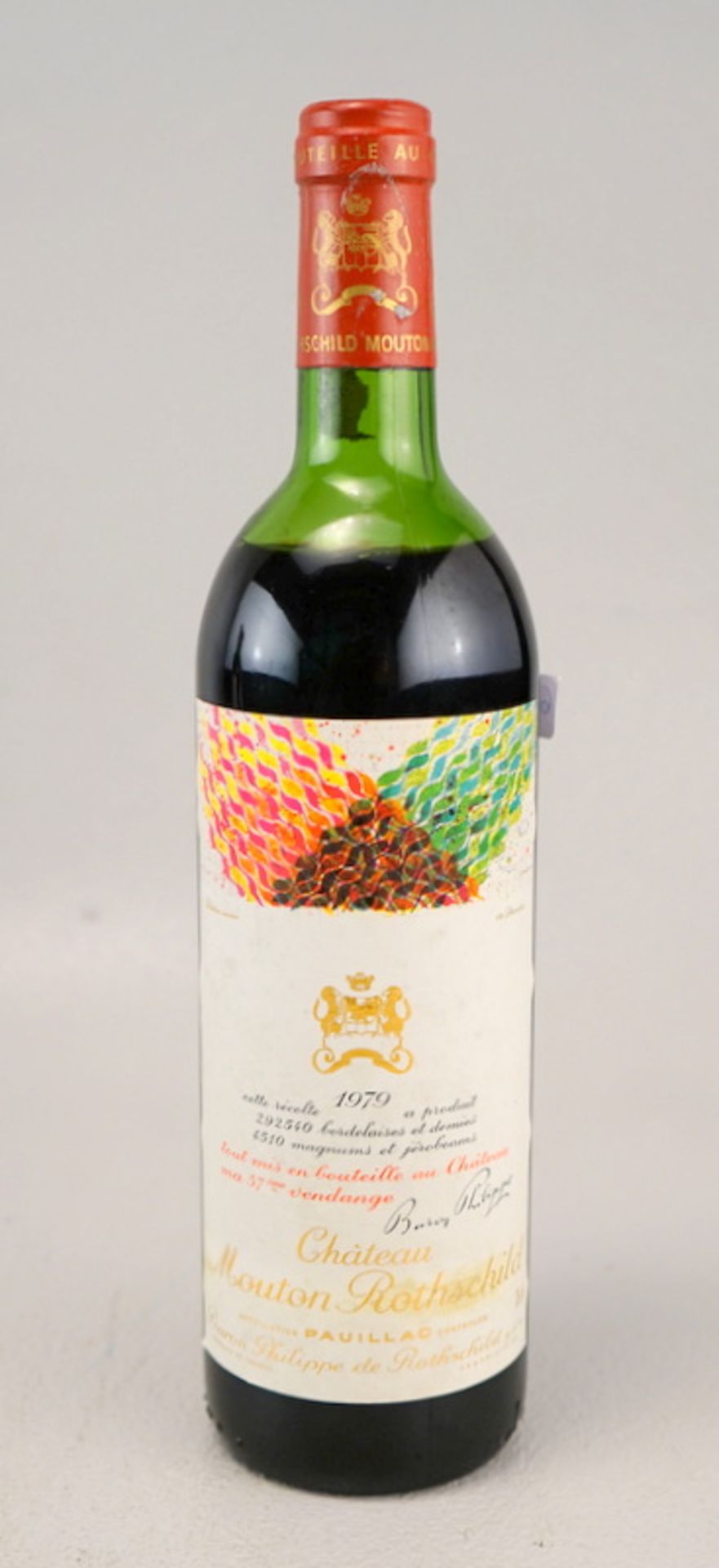 Chateau Mouton Rothschild, 1979, Etikett von Hisao Domoto