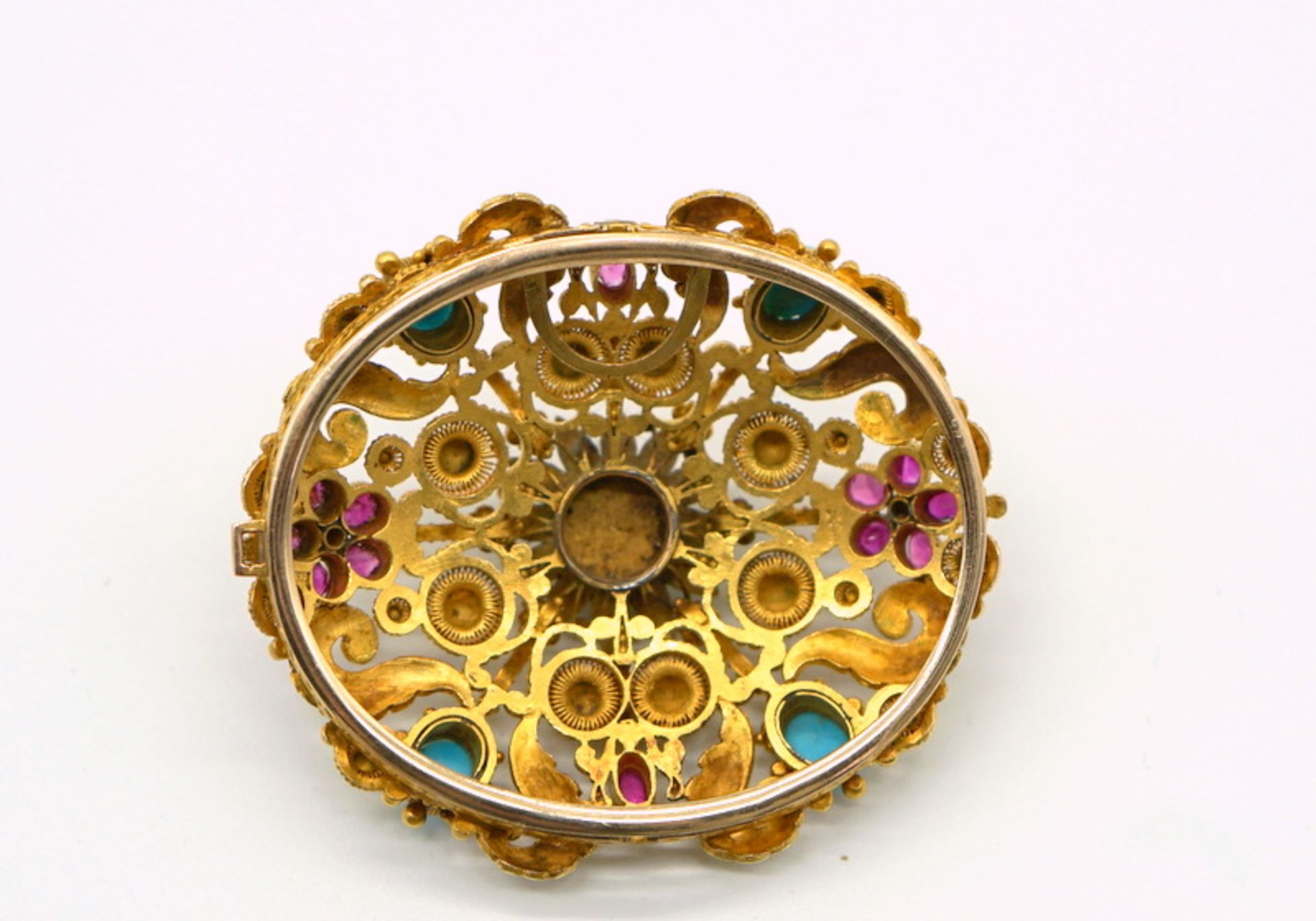 Antikes Armband in Goldfiligran, englisch, um 1820 - Image 3 of 8