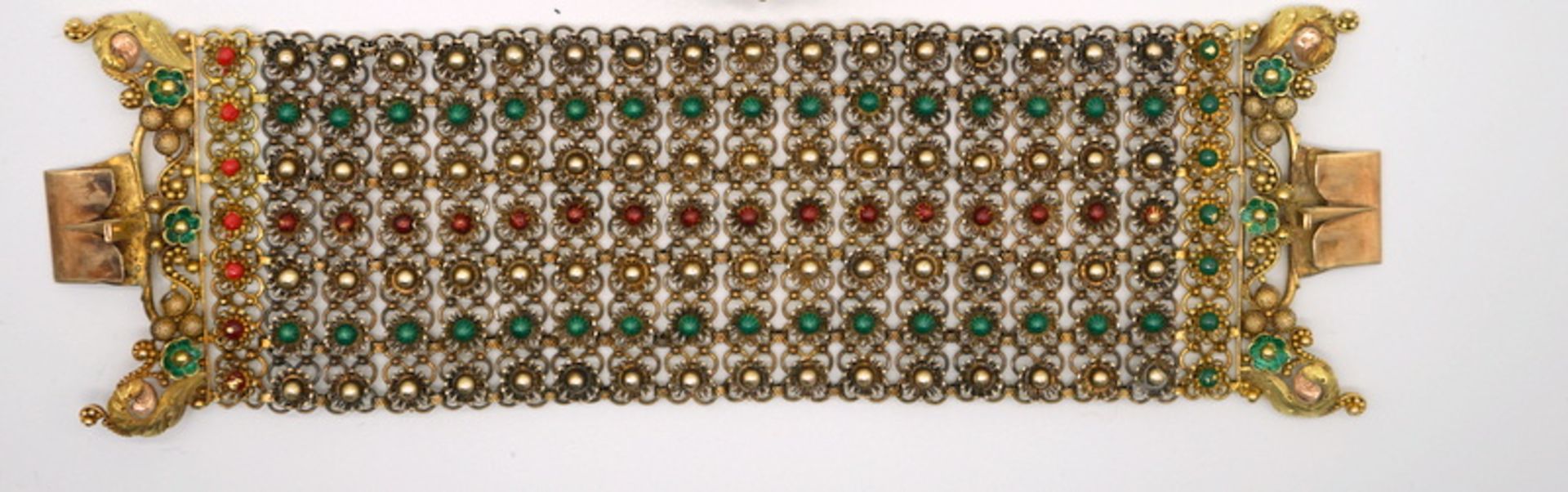 Antikes Armband in Goldfiligran, englisch, um 1820 - Image 4 of 8