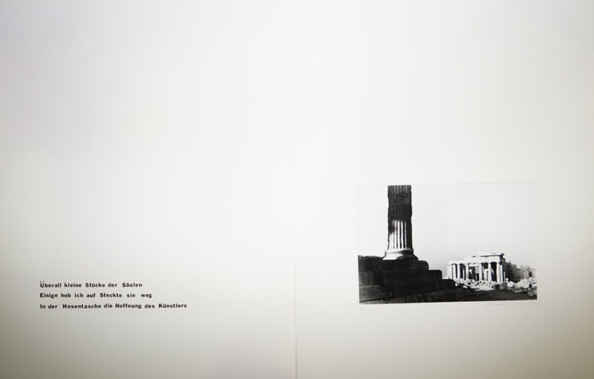 Stoewer, Wolfgang: 10 Fotographien zu Gedichten von Hülsmann -Argonauten-Press