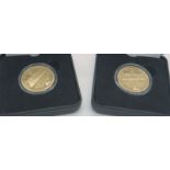 Zwei 100 Euro-Goldmünzen, 2011, je 15,55 g, 999,9 Gold