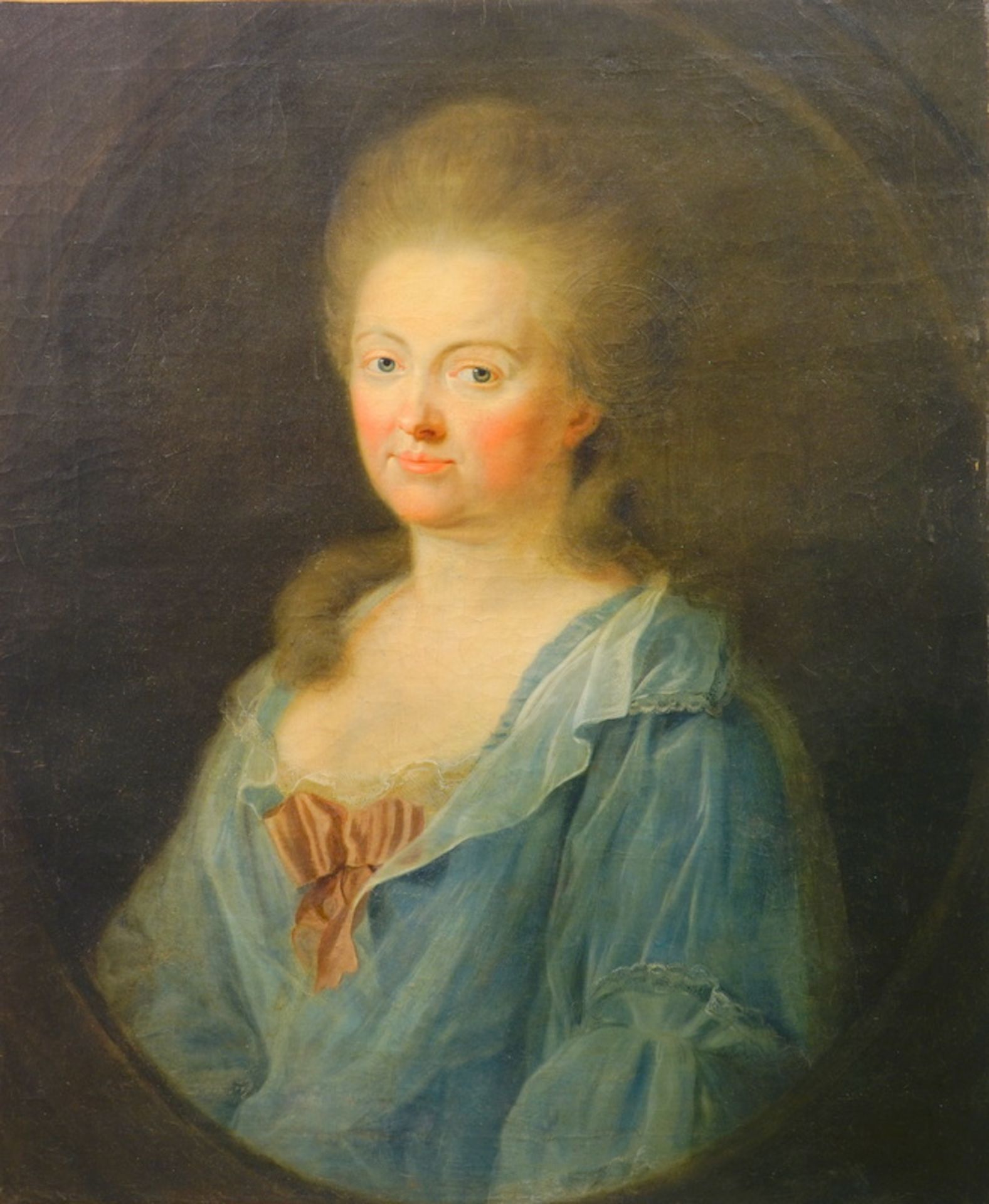 Tischbein (zugeschrieben), Johann Heinrich Wilhelm: Porträt der Gräfin von Zinzendorf, ca. um 1820