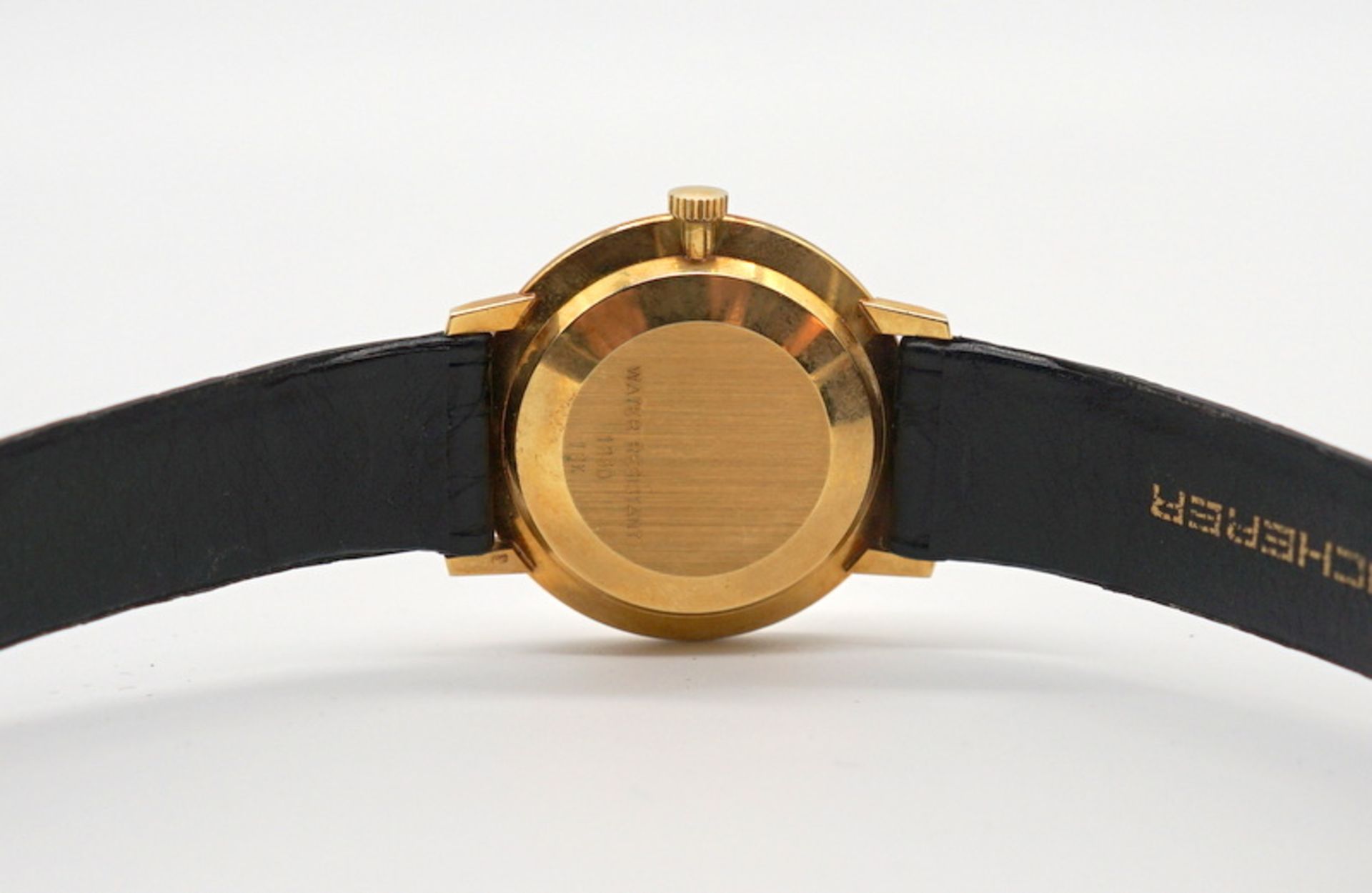 Bucherer: Chronometer, HAU, 18K Gold, 1960er Jahre - Image 2 of 7