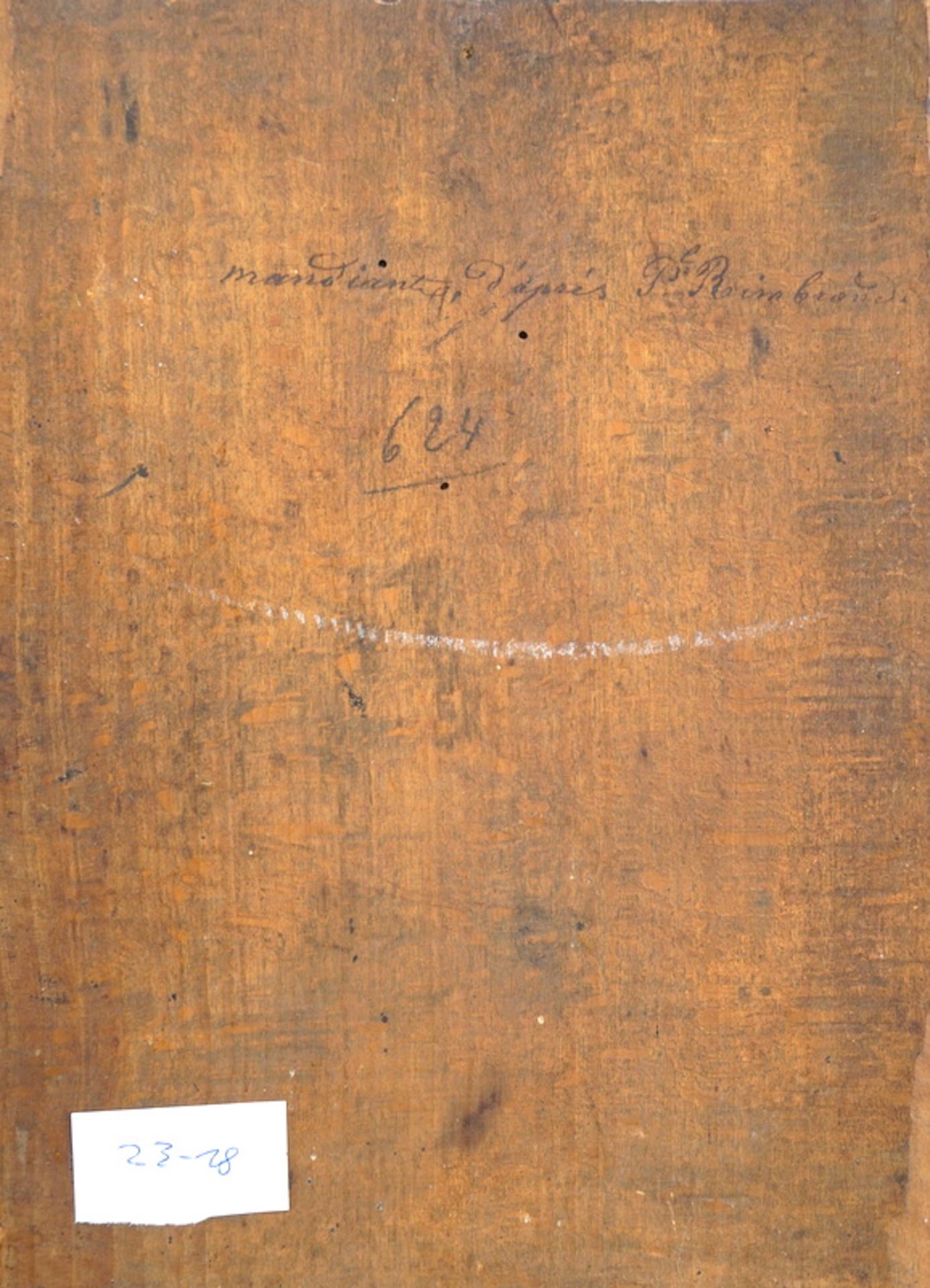 Bettlerszene, Öl auf Holz, 18. Jhd. - Image 4 of 5