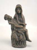 Pieta, schwerer Bronzeguss, 20. Jhd.