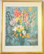 Chagall, Marc: "Le Bouquet Enluminant Le Ceil"