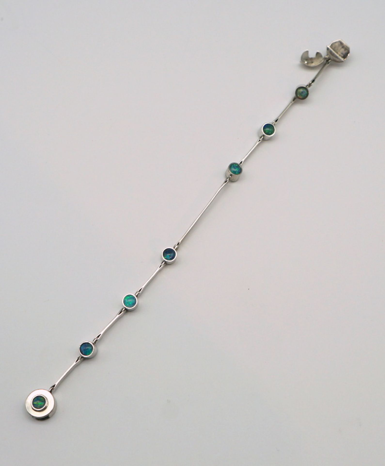 Eigenwilliges Opal-Armband, 750 WG - Image 3 of 3