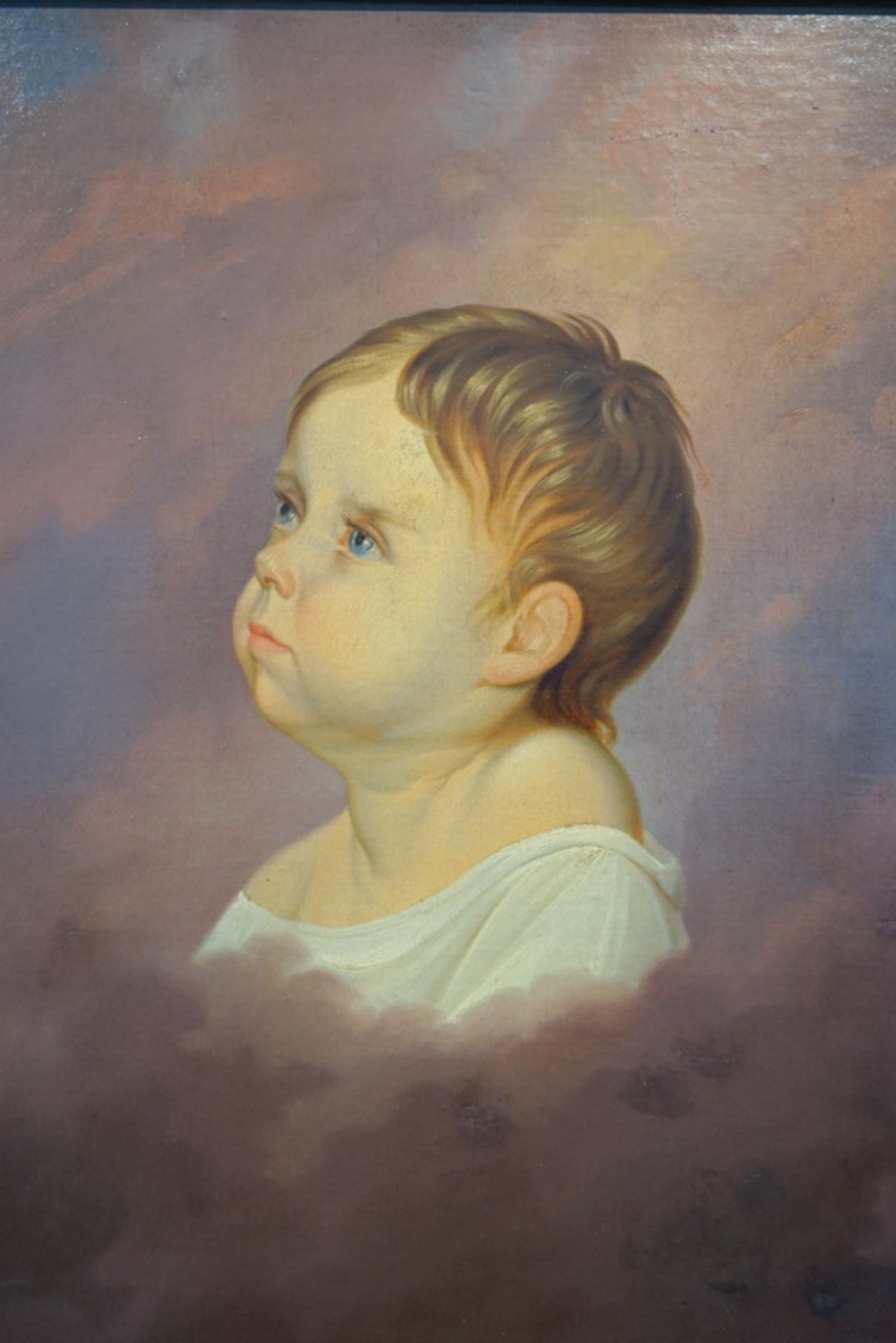 Porträtmaler der 1950er Jahre: Kinderporträt der Marie Adelheid Antonie Deetjen - Image 2 of 5