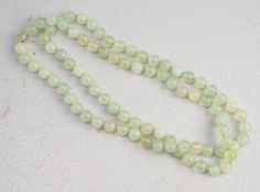 Jade Perlenkette 39cm Länge