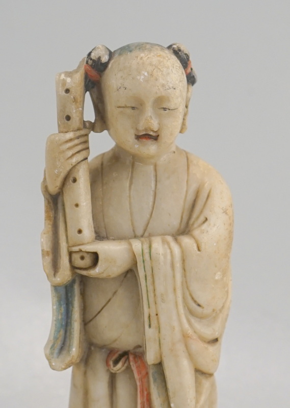 Han Xiangzi ???, Soapstone -China -18 Century - Bild 2 aus 5