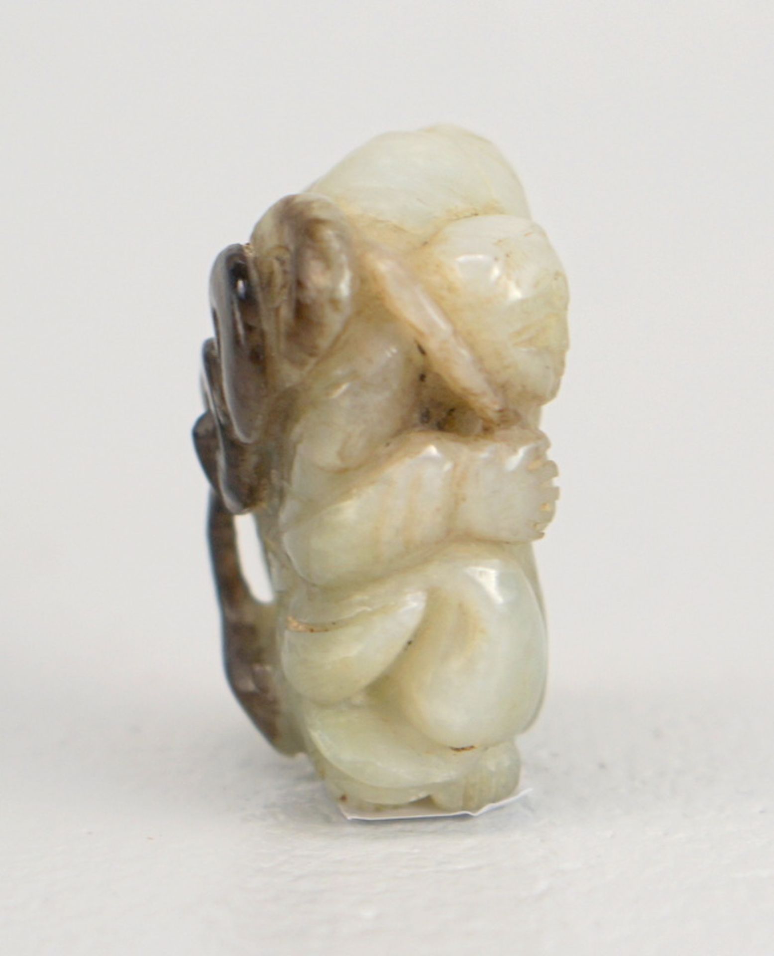 Buddha mit Geldsack, Glückssymbol, Jade - Bild 5 aus 5