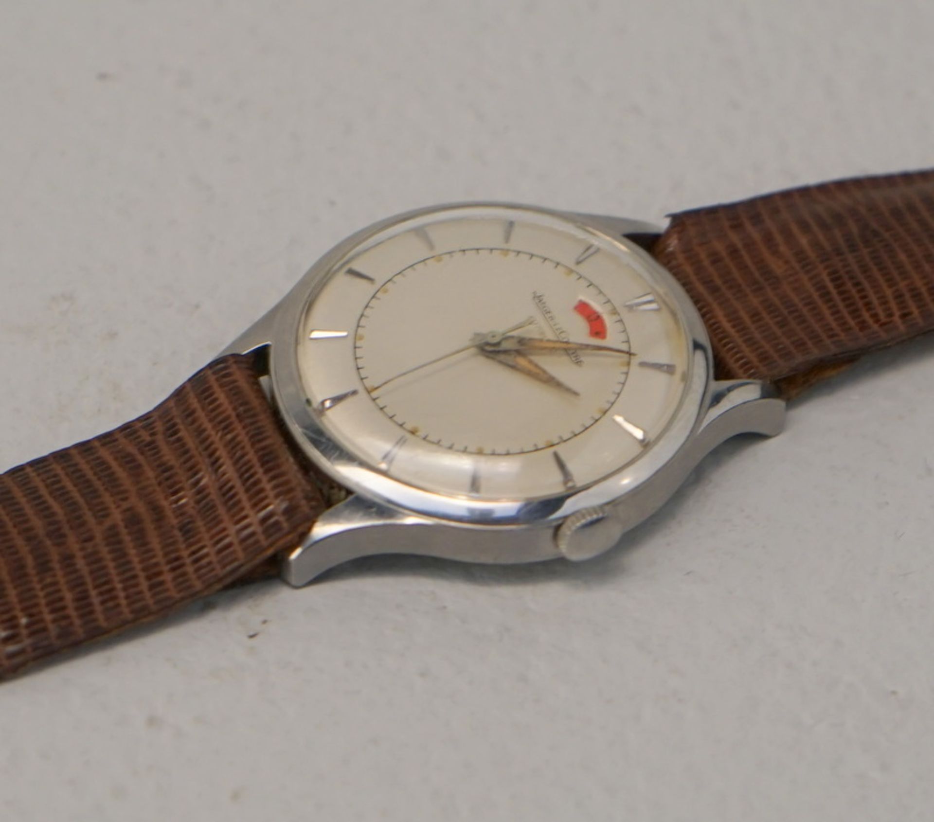 Jaeger Le Coultre, Le Sentier Schweitz: Herrenarmbanduhr, Automatic, um 1960 - Image 3 of 4