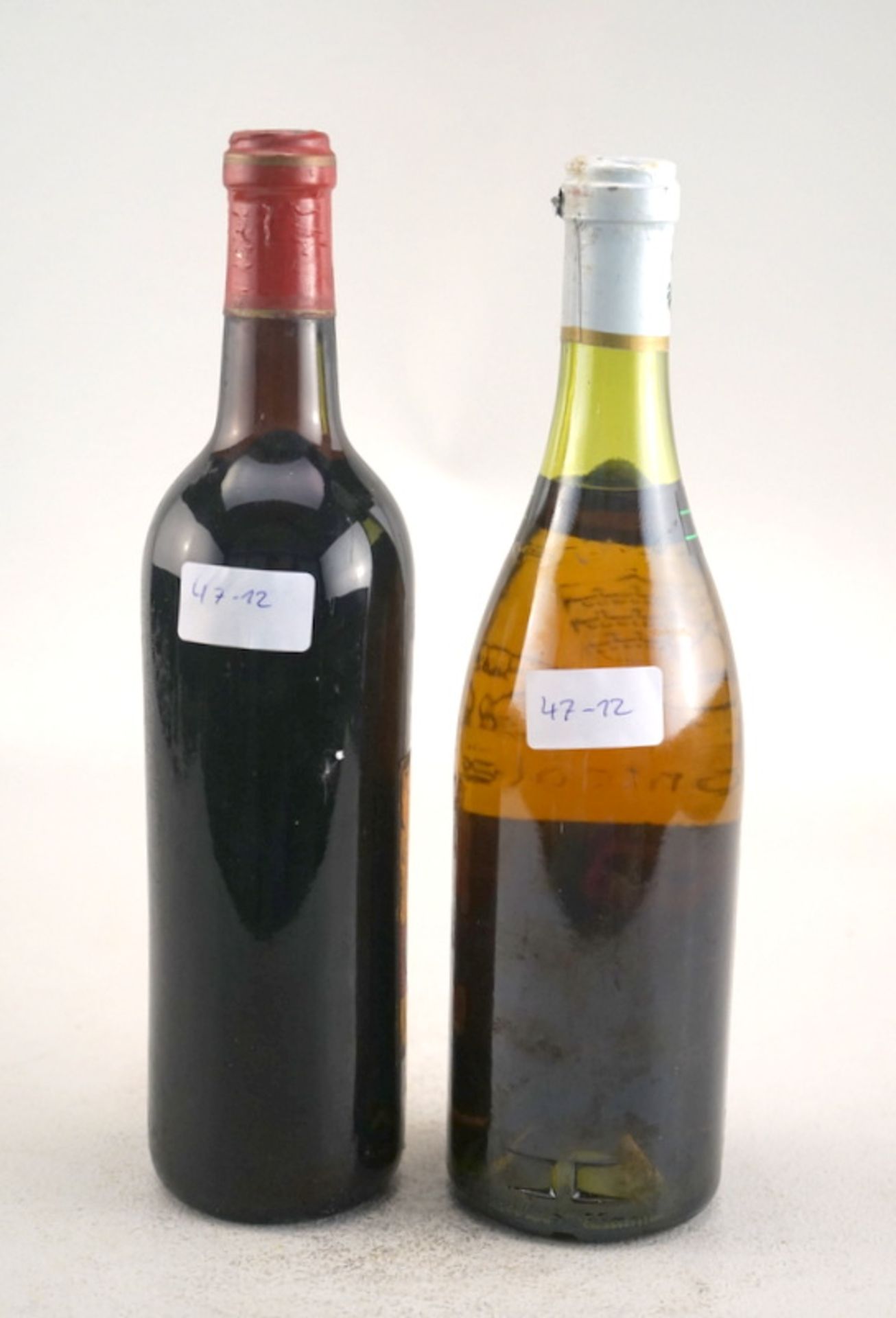 2 Weine, Châteauneuf du Pape 1982, Vino Barolo Contratto 1964 - Image 2 of 2