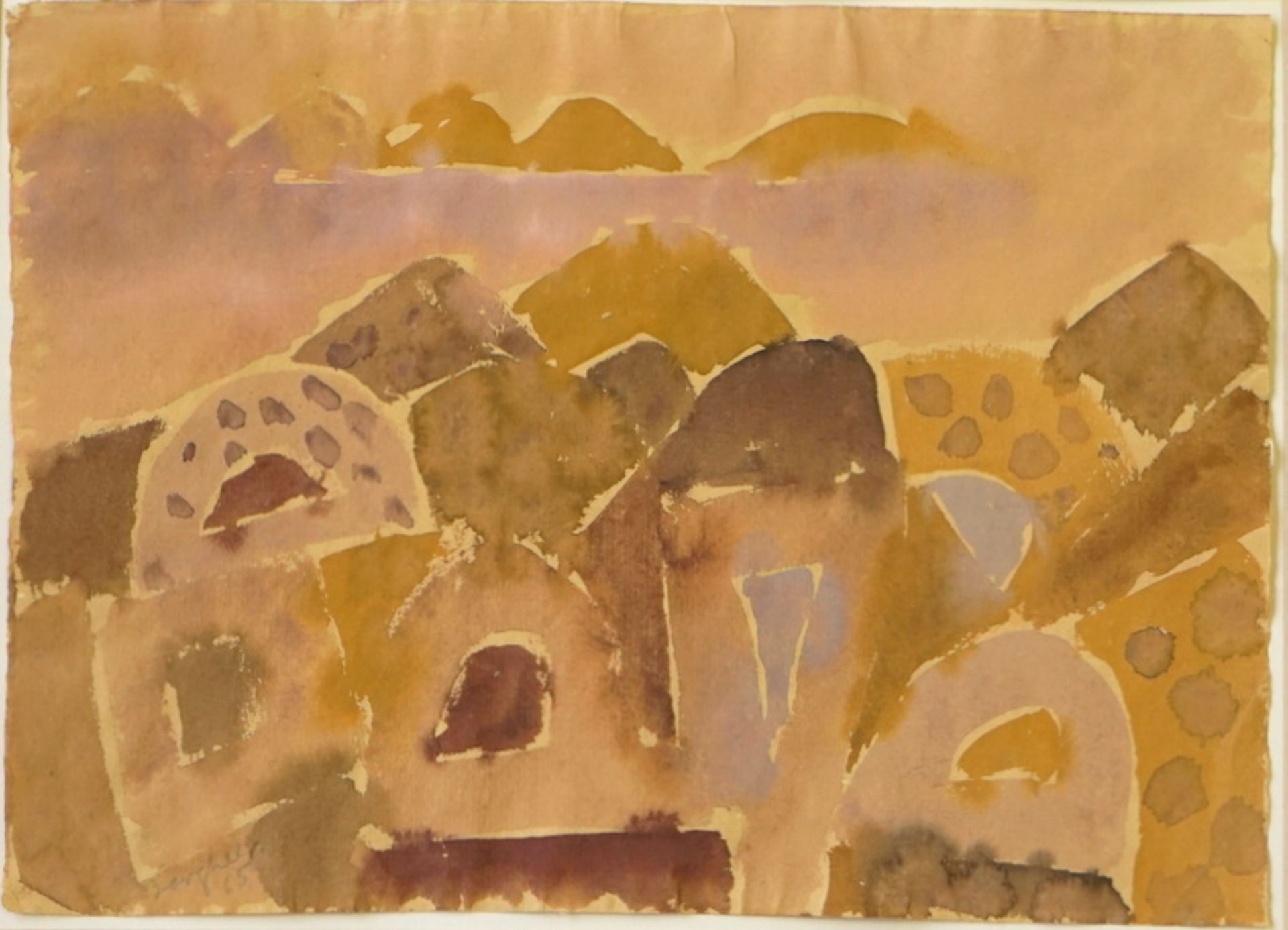 Bargheer, Eduard: "Niger", 1965