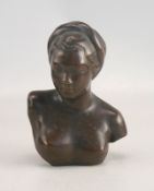 Gia-Loi, Mädchenbüste, Bronze, Vietnam, Anf. 20. Jhd.