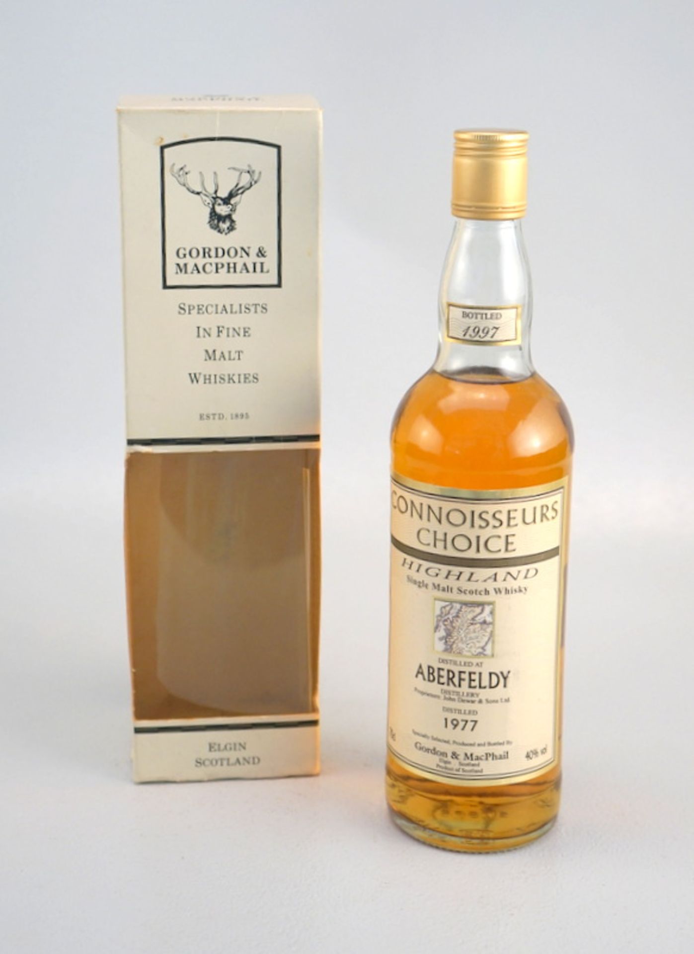 Aberfeldy -Highland von 1977- 23 Jahre Fassreife single Malt