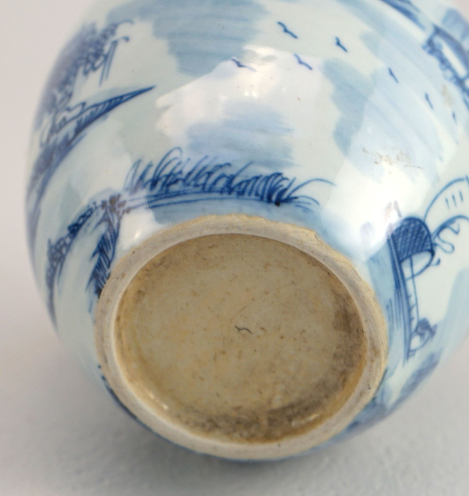 Chinesische Vase Republic -mit Vollpl. Fledermaus und Quiling-Fabeltier - Image 4 of 4