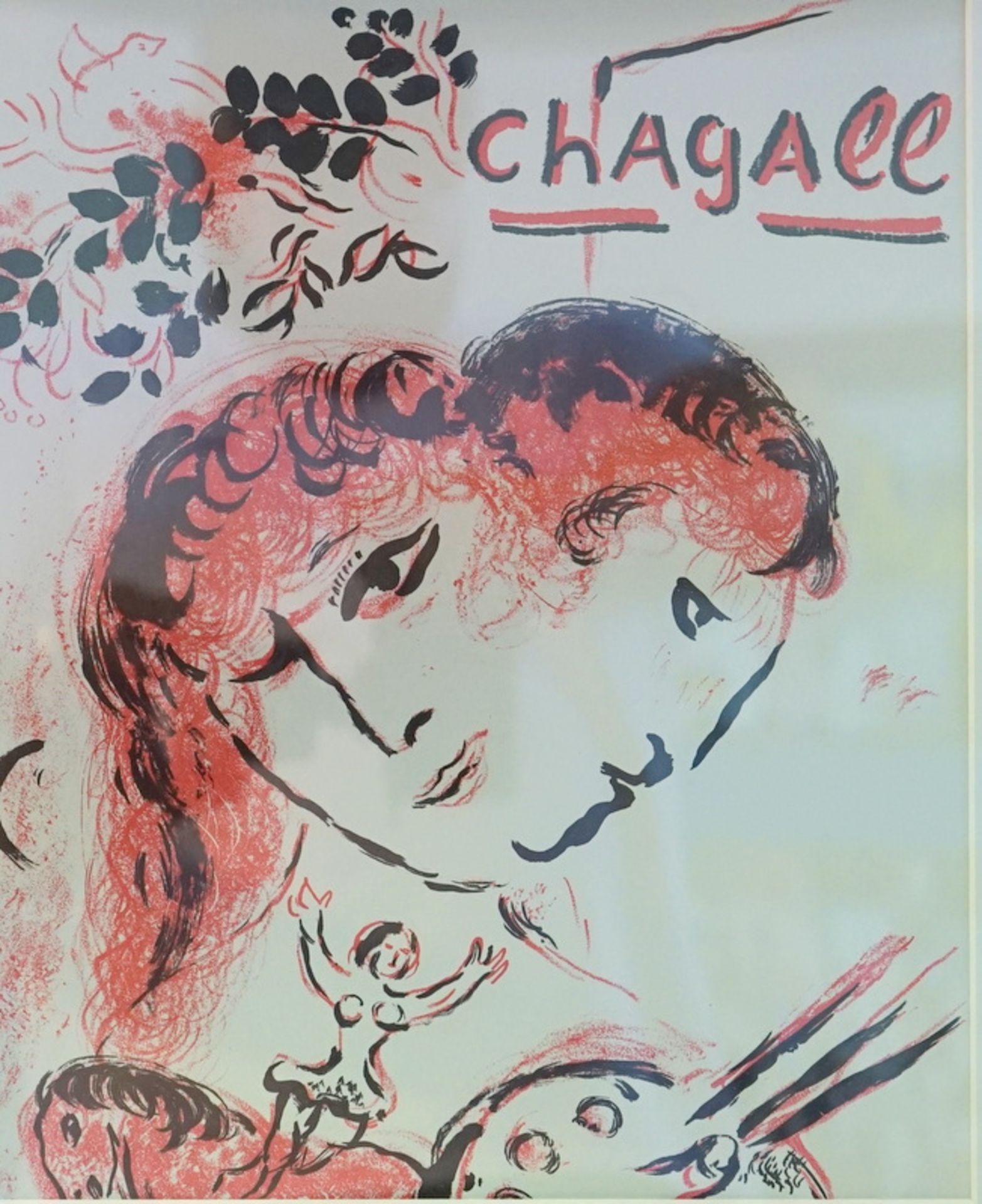 Chagall, Marc: Zwei Farblithografien „Liebestraum“ und „Blütenzauber“, beide 1969 - Image 2 of 3
