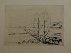 Munch, Edvard: Norwegische Landschaft, um 1908