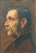Krause, Theodor (attr.): Portraitkopf eines Mannes
