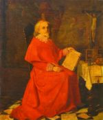 G,C,Kerner (unentschl.): Portrait eines absolutistischen Kardinals , 1856