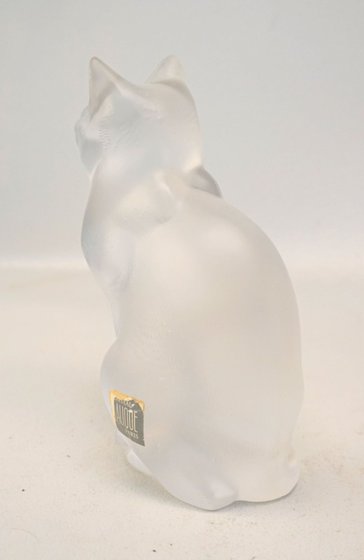 Rene Lalique, Wingen sur Moder: Sitzende Katze - Image 3 of 3