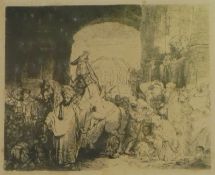 Rembrandt, Harmenszoon van Rijn: Der Triumph des Mardochaus 1642ff.