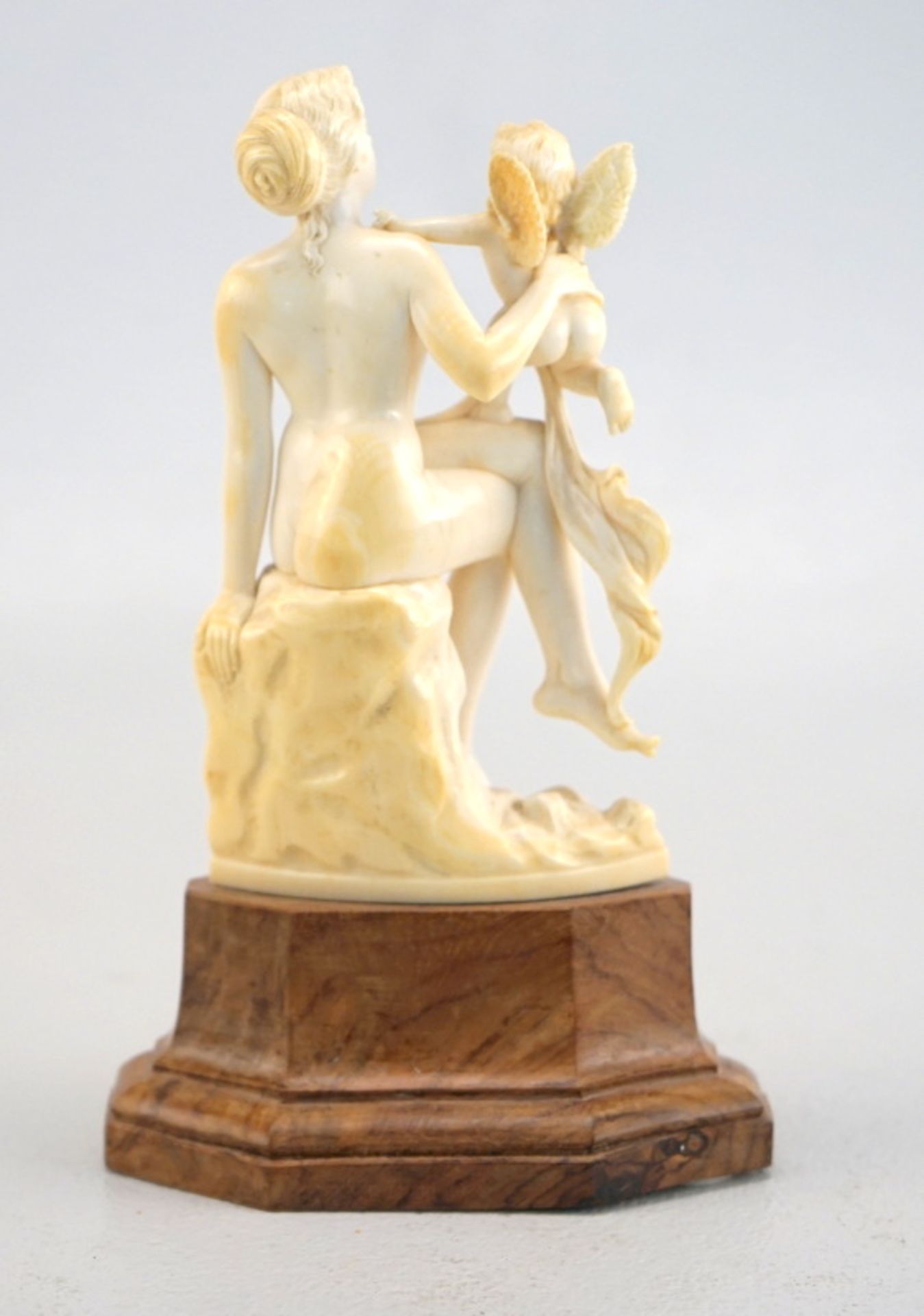 Erotische Figur Venus und Amor 2. H 19. JH - Bild 2 aus 3