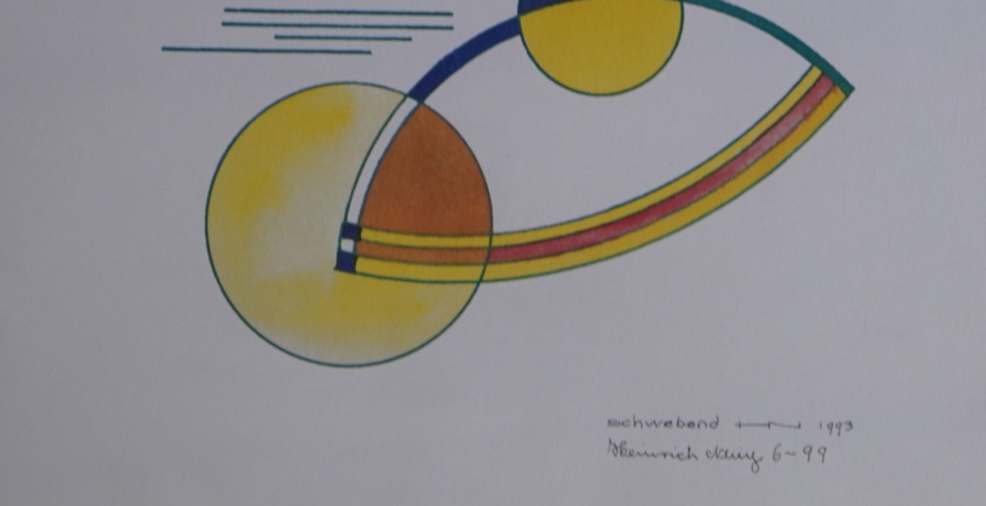 Neuy, Heinrich: Schwebend - Image 2 of 2