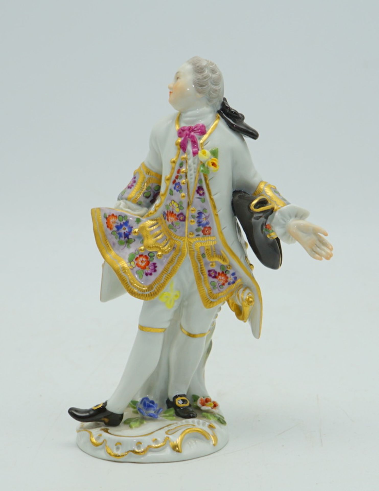 Staatlich Meissen: Figur,galanter Herr, Mod. Nr. 60250