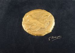 Braque, Georges: Mappe "Oedipus Rex" Exemplar 67 mit 1 Farblitho - Handsigniert