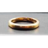 22CT GOLD WEDDING BAND