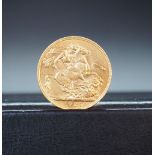 22CT FULL SOVEREIGN 1927 GOLD COIN