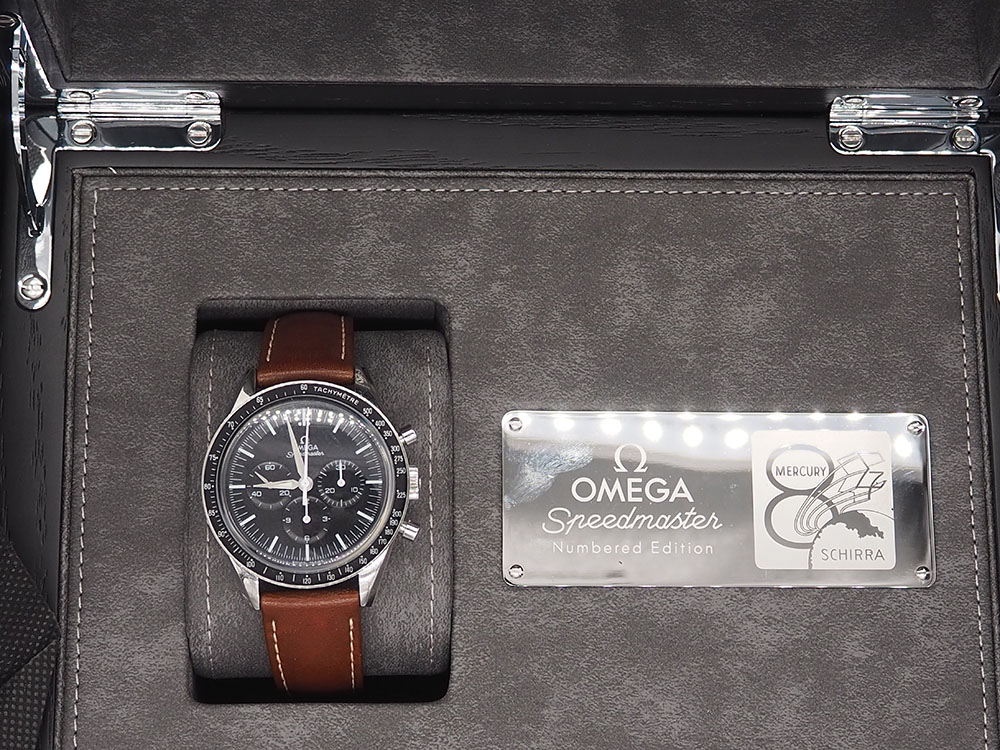 An Omega Speedmaster 2017 watch