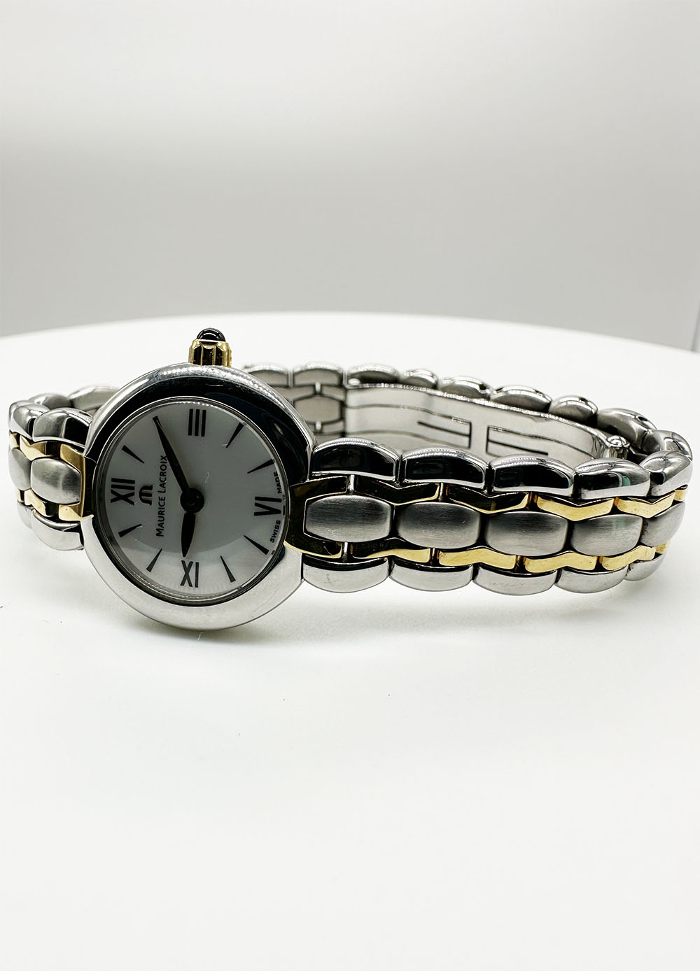 A Maurice Lacroix two tone watch - Image 6 of 8